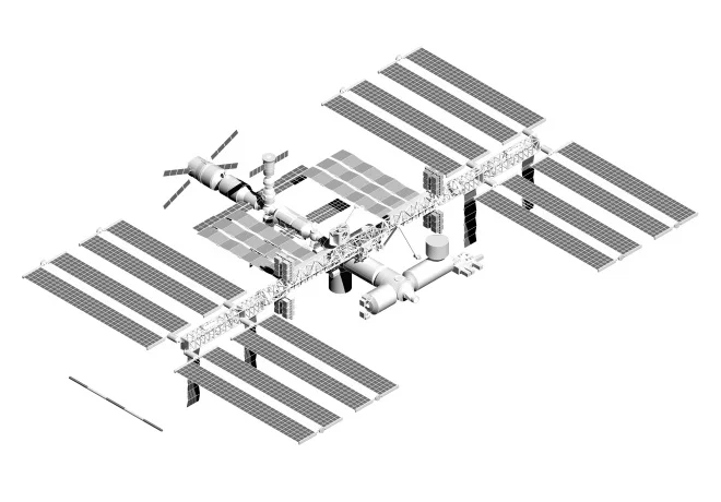 Image of the I.S.S. (David A. Nixon)