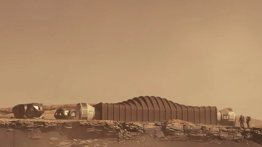 Mars Dune Alpha visualized