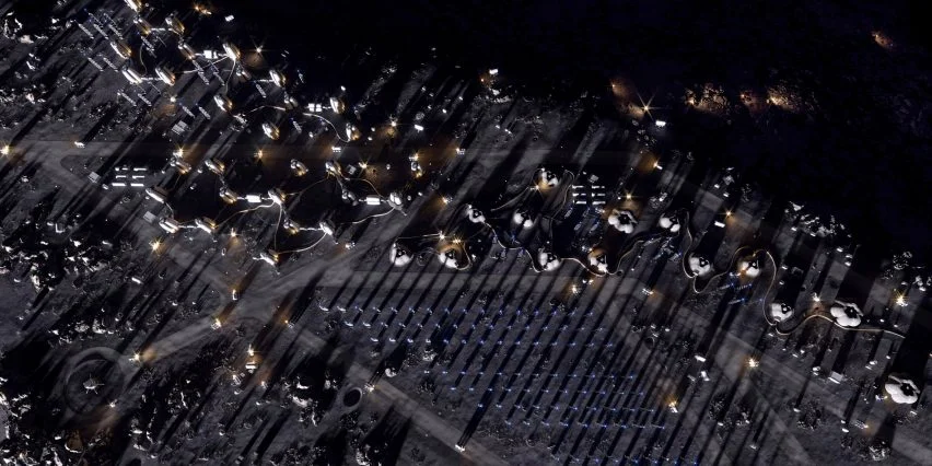 Moon Village visualized
