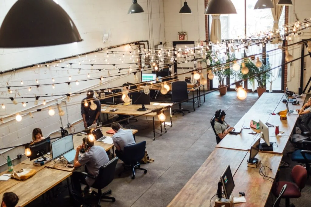 Workplace design: Innovative Use of Office spaces An adult human being spends on average around 90000 hours at work over a lifetime. The changes in office design depend on the advancement in technology, new career prospects, and the category of people working there. The changes in workplace design have been tremendous in the last decade or so. The offices which we hear in our grandparents’ stories feel like a detention center.