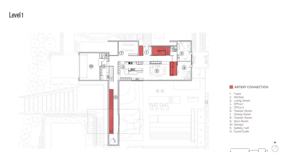 Artery Residence by Hufft, Kansas, U.S.