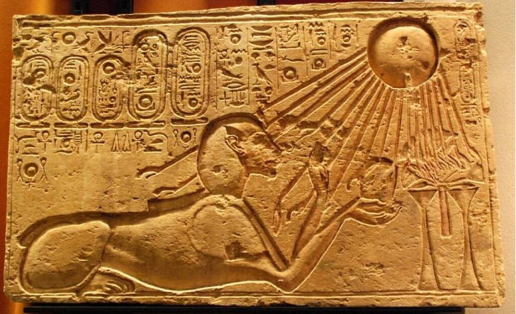 Ancient art depicting the extraterrestrial or supernatural influence