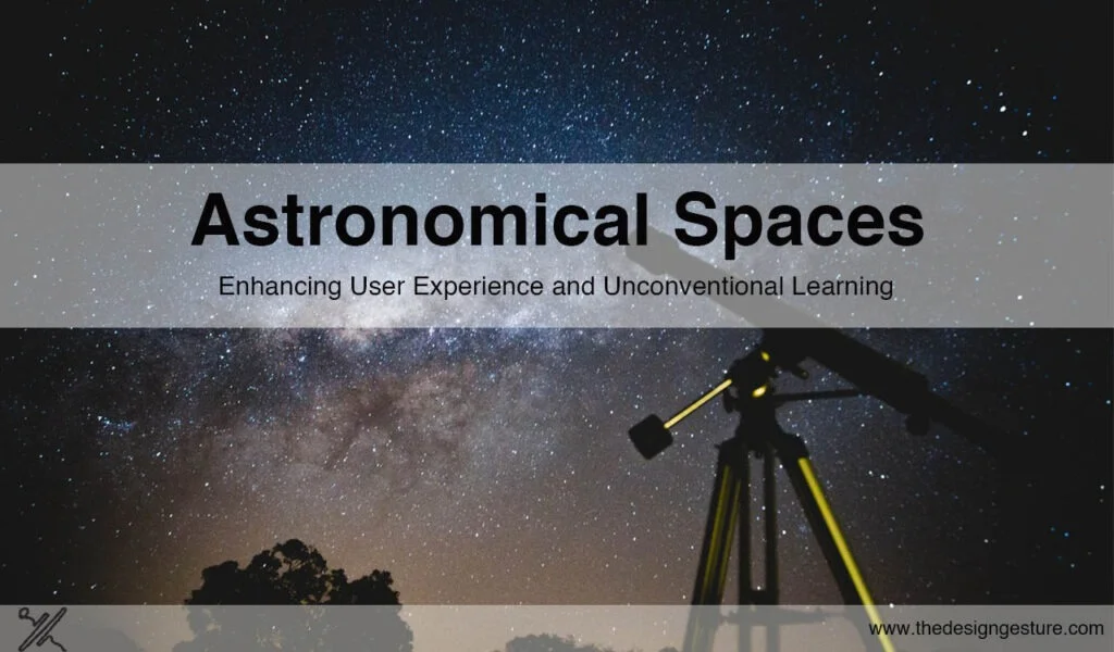 Astronomical Spaces: Enhancing User Experience and Unconventional Learning Few planetariums are based on universal design; therefore, visually impaired people, old or specially abled cannot visit them. Therefore, research needs to work upon alternative mediums through which specially abled can also enjoy and benefit from these astronomical spaces. Astronomical spaces,Planetariums,Cosmology,Space planning