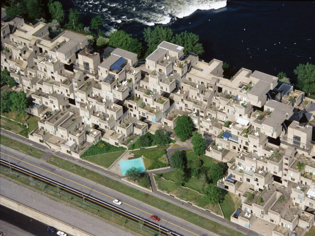 Moshe Safdie’s Habitat 67 in Montreal, Canada