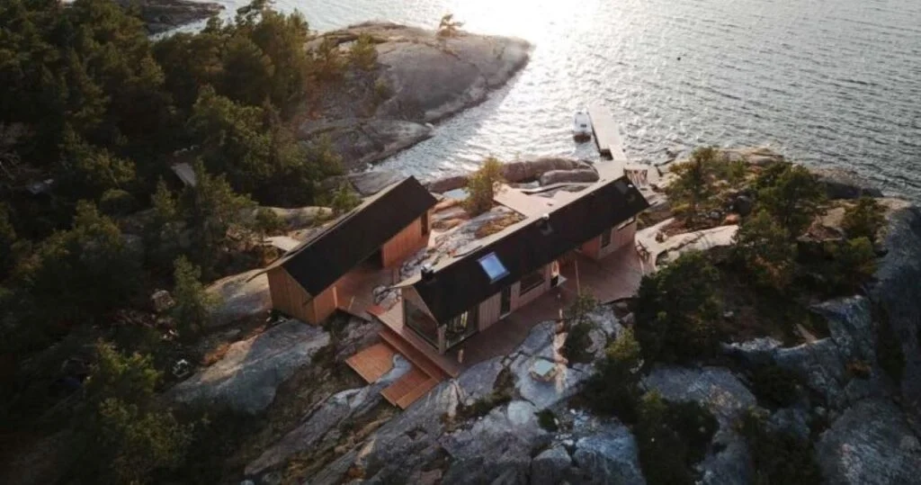 8 Breathtaking Modern Cabin Houses examples-Living Off the Grid Project Ö, Finnish Archipelago National Park
