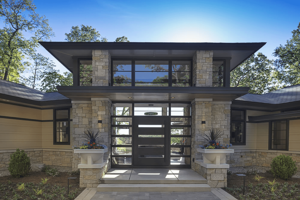 Stone in Prairie House Design