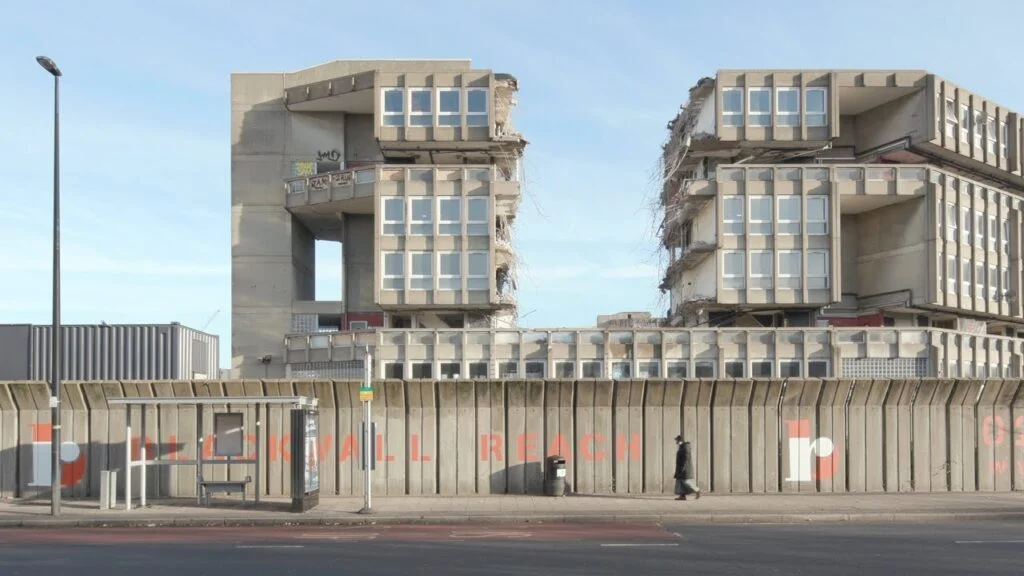Demolished Robin hood gardens