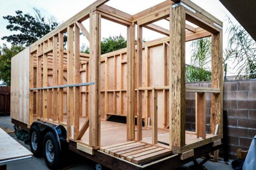 Materials for building tiny homes