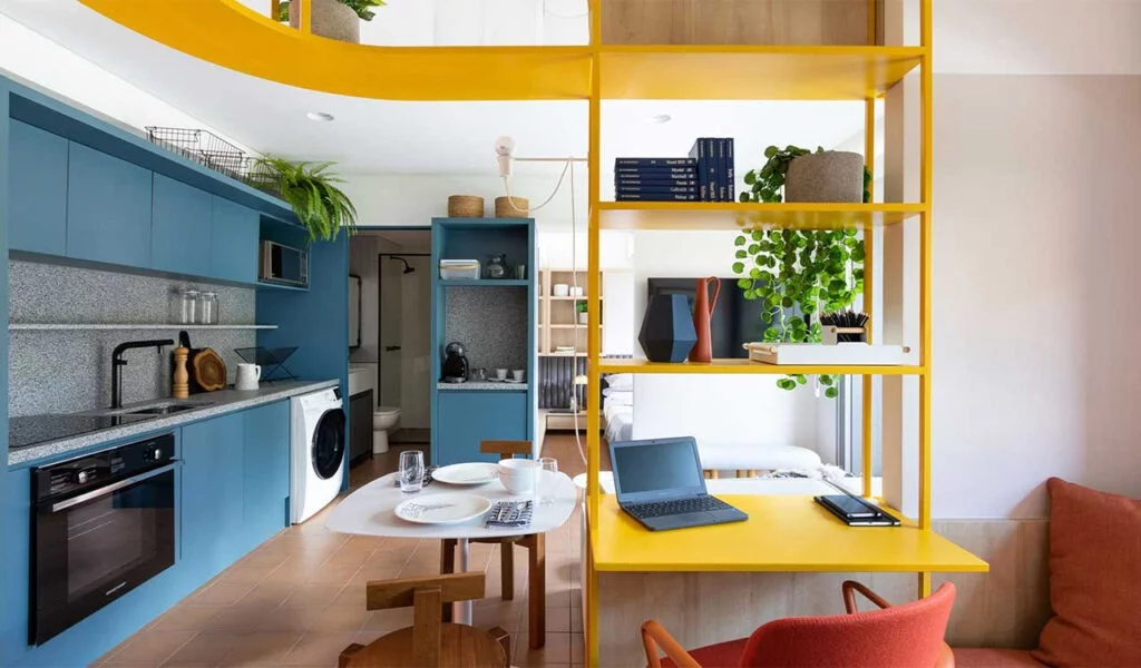 Colour coordinate each area