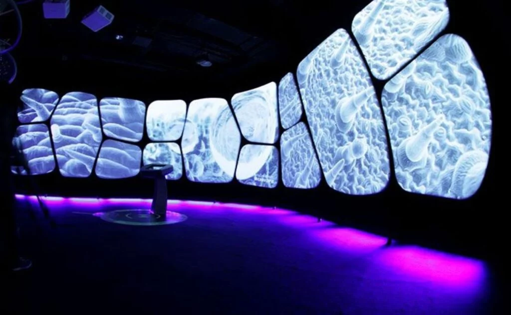 Astronomical Spaces: Enhancing User Experience and Unconventional Learning Space Visualization Labs