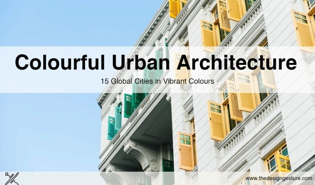 Colourful urban Architecture