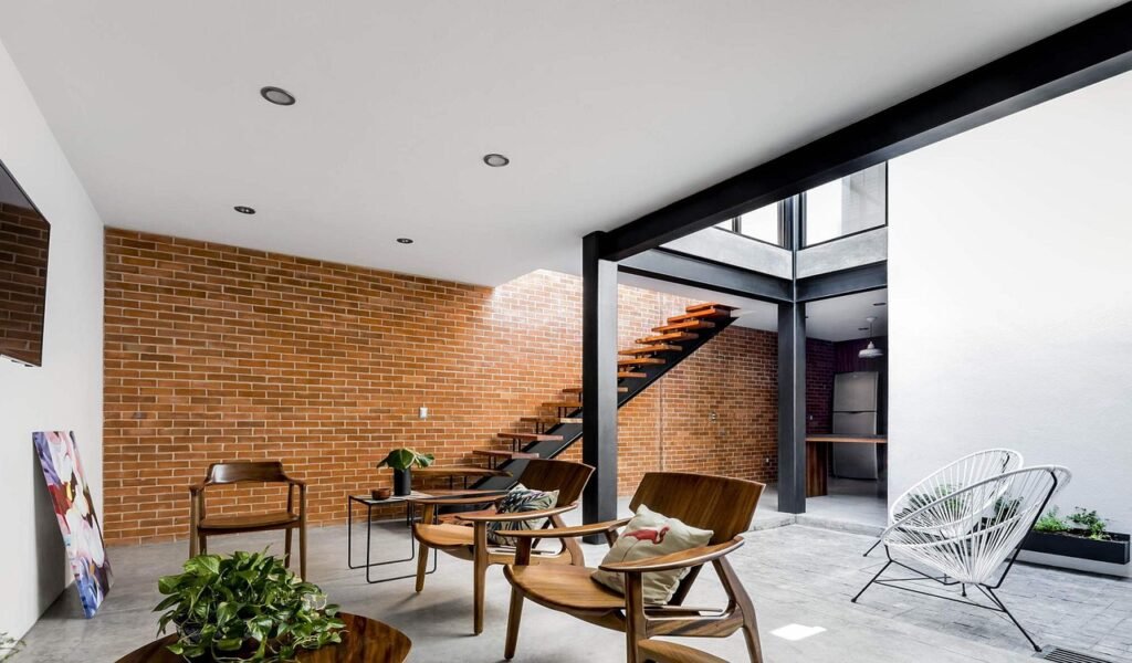 Natural Interior Design: How to Add Nature into Your Homes brick