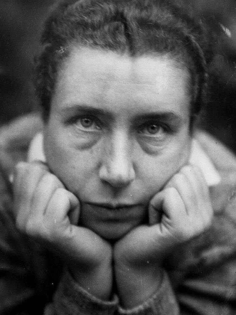 Lucia Moholy- Self-Portrait 