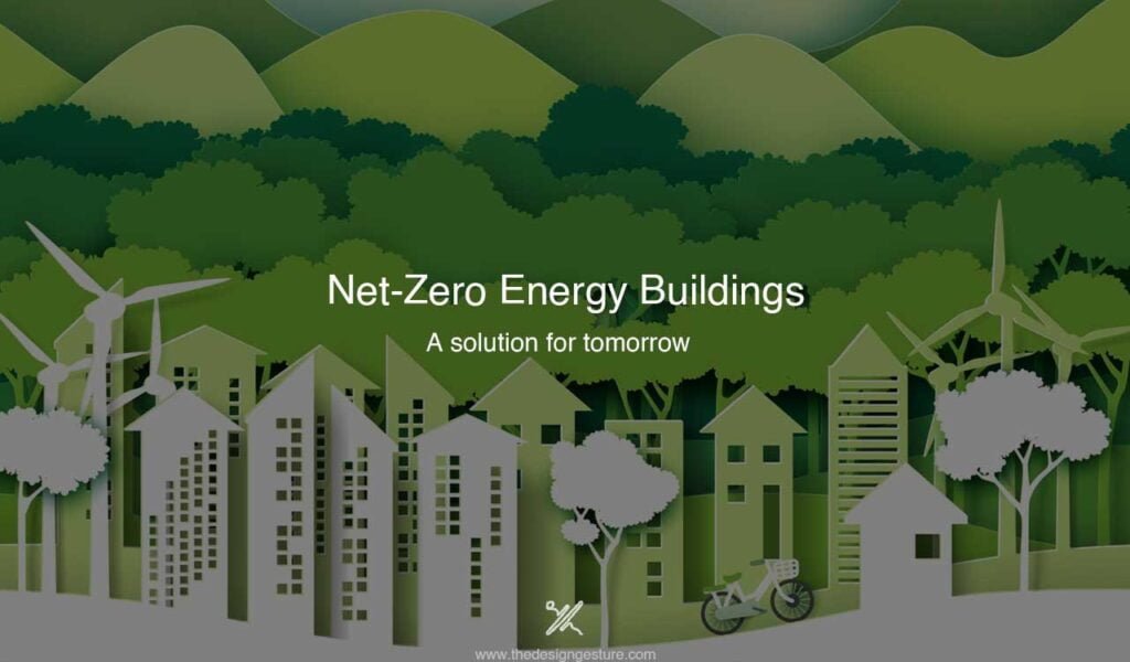 Net-Zero Energy Buildings: A solution for tomorrow  A zero-energy building (ZEB), also known as a net-zero energy building, emits no or very little carbon dioxide (NZEB). This shows that the amount of renewable energy generated on the property is equal to or greater than the annual energy consumption of the building. As a result of producing their own energy on-site, these buildings are largely independent of the national electricity grid. Net-Zero Energy