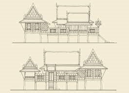 traditional Thai  housing