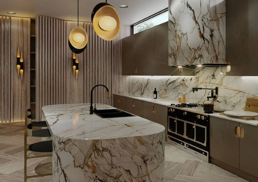 kitchen marble