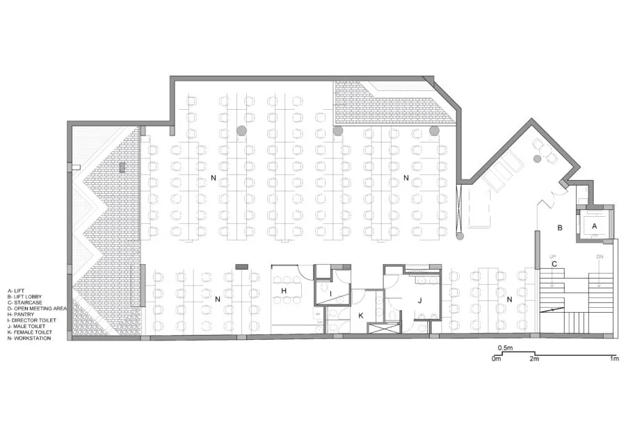 OfficeR by Plan Loci: An Essential Sustainable Approach OfficeR by Plan Loci: An Essential Sustainable Approach Name of the project OfficeRDesign FirmPlan lociCompletion Year2022Gross Built Area 2500 sq.mProject LocationOkhla, New DelhiBuilding ProgramOffice Design Firm ContactEmail/Social MediaLead ArchitectsAr. Vikas Gandhi, Ar. Gauri Sehgal GandhiPhotography CreditsSaptarshi Sanyal officeR,plan loci