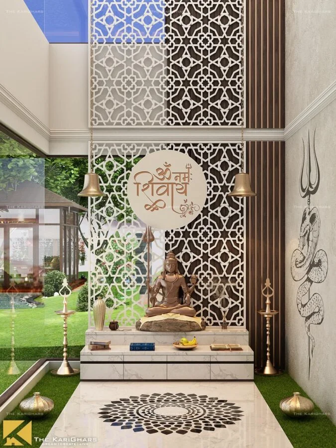 hindu temple designs for home