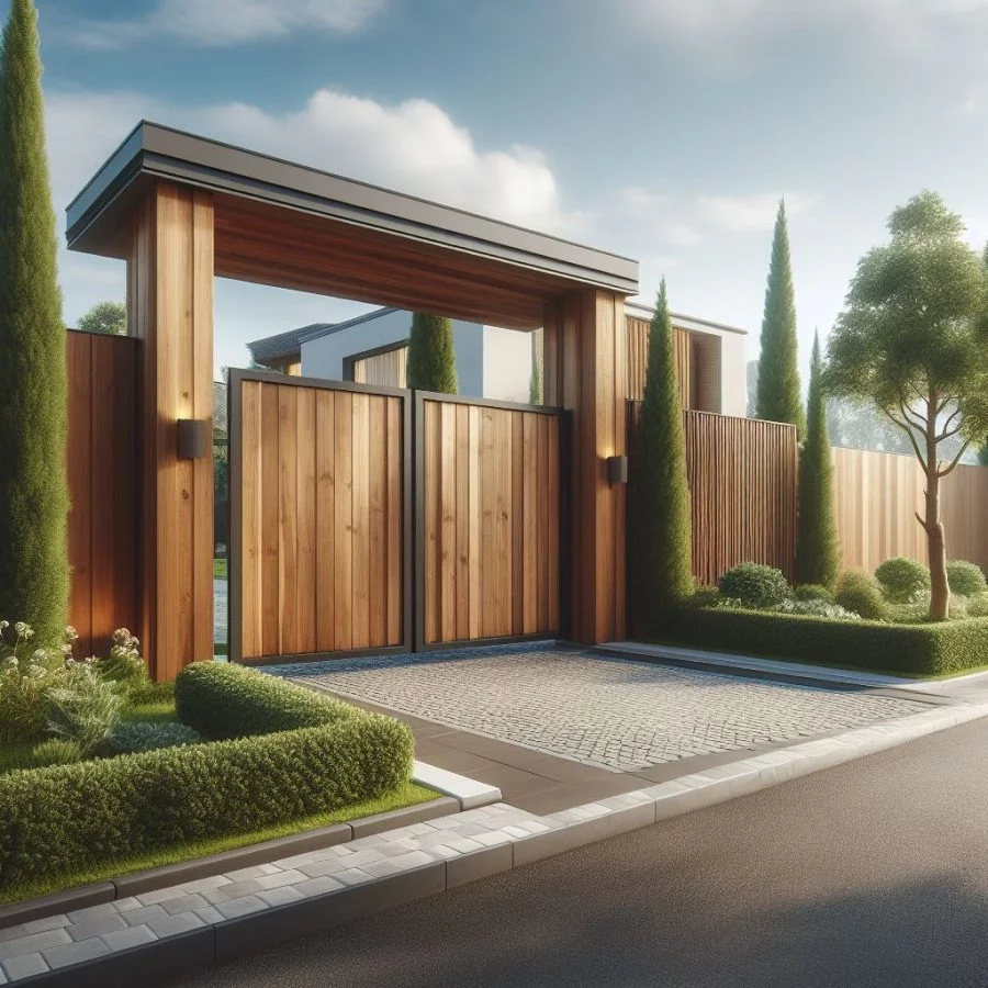 Simple Gate Design of House