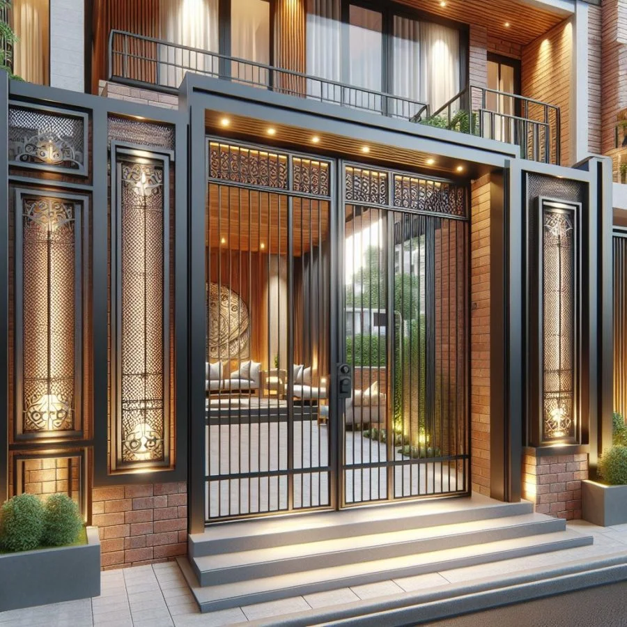 50+ Amazing Modern House Gate Designs First impression of a house is it gate design. Modern home gate designs play a crucial role in enhancing the aesthetic appeal and security of a property. Home gate design makes a statement about the homeowner's style and taste. In this article, we will explore the world of modern gate design home, covering various aspects such as types, factors to consider, design ideas, and maintenance tips. gate designs