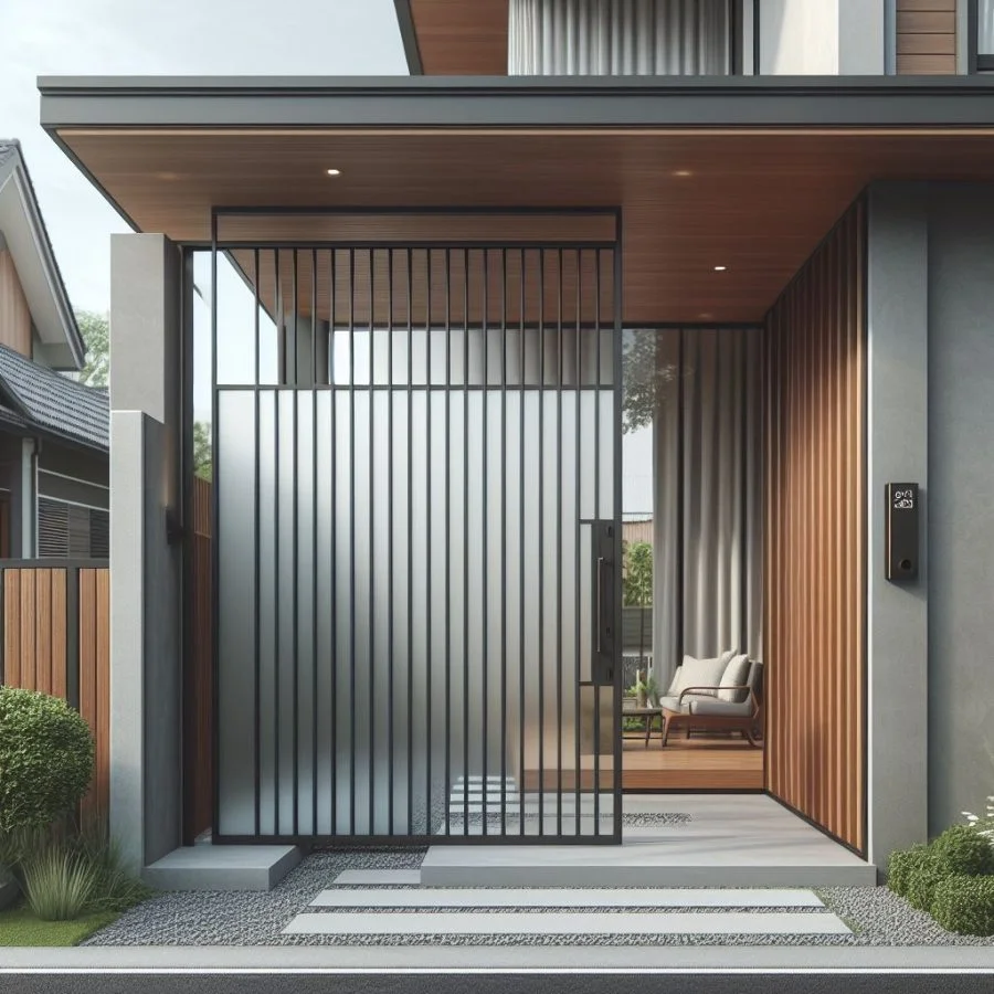 Iron Sliding Gate Design