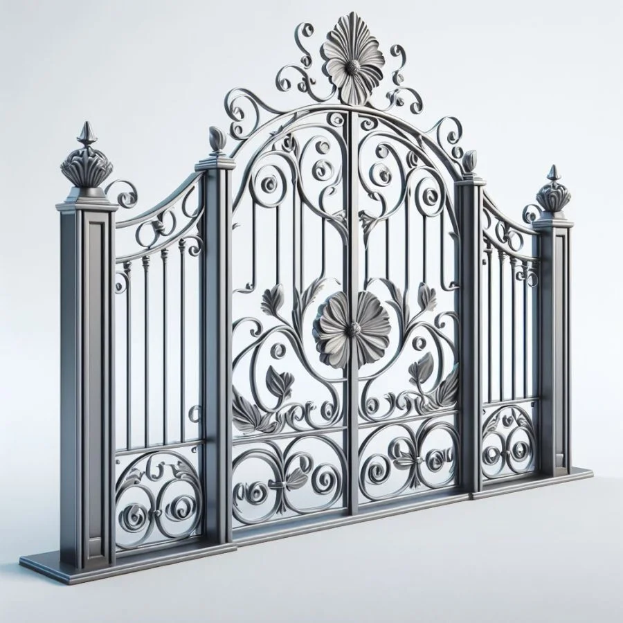 Steel Grill Gate Design