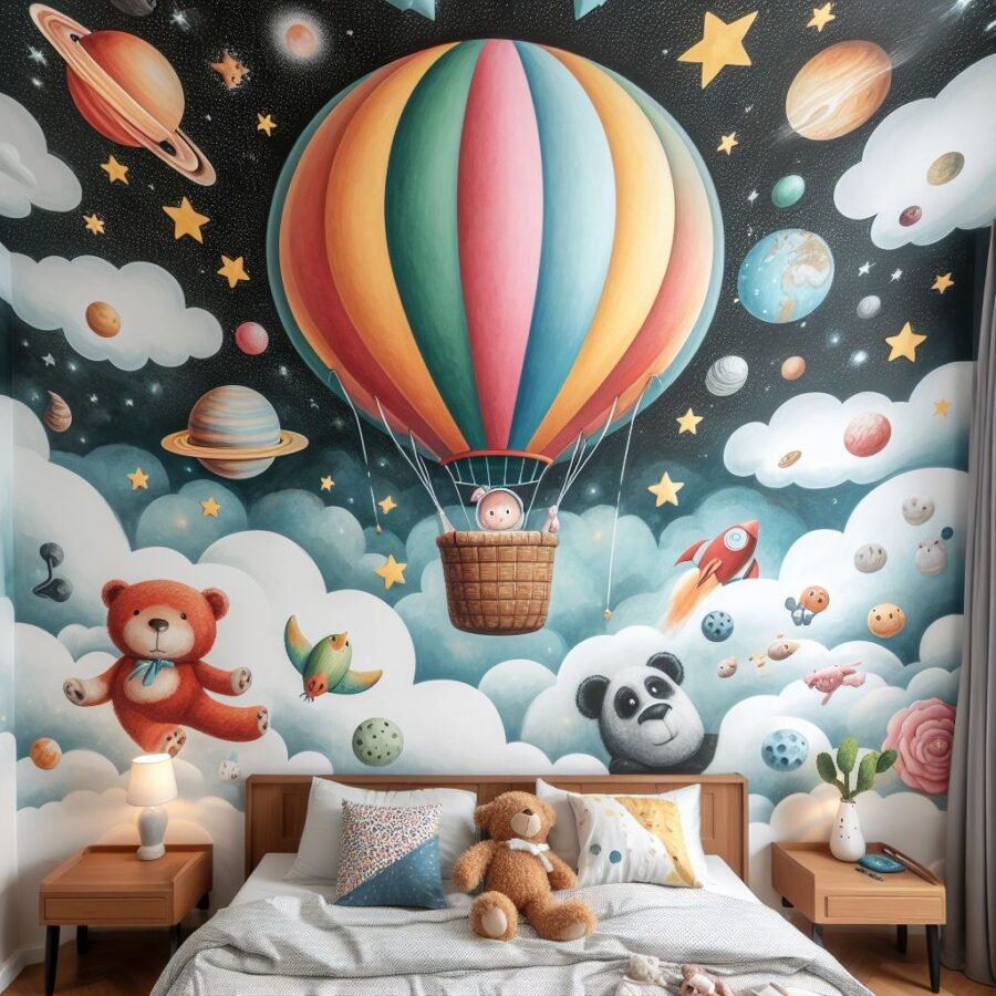 kids room wardrobe design