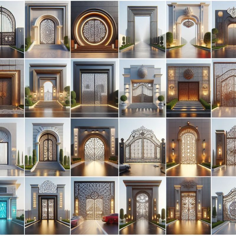50+ Amazing Modern House Gate Designs | The Design Gesture