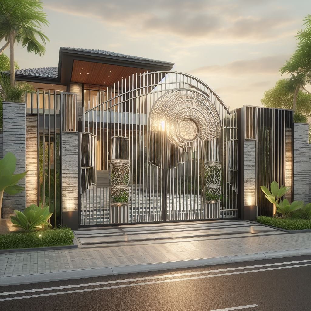 50+ Amazing Modern House Gate Designs | The Design Gesture