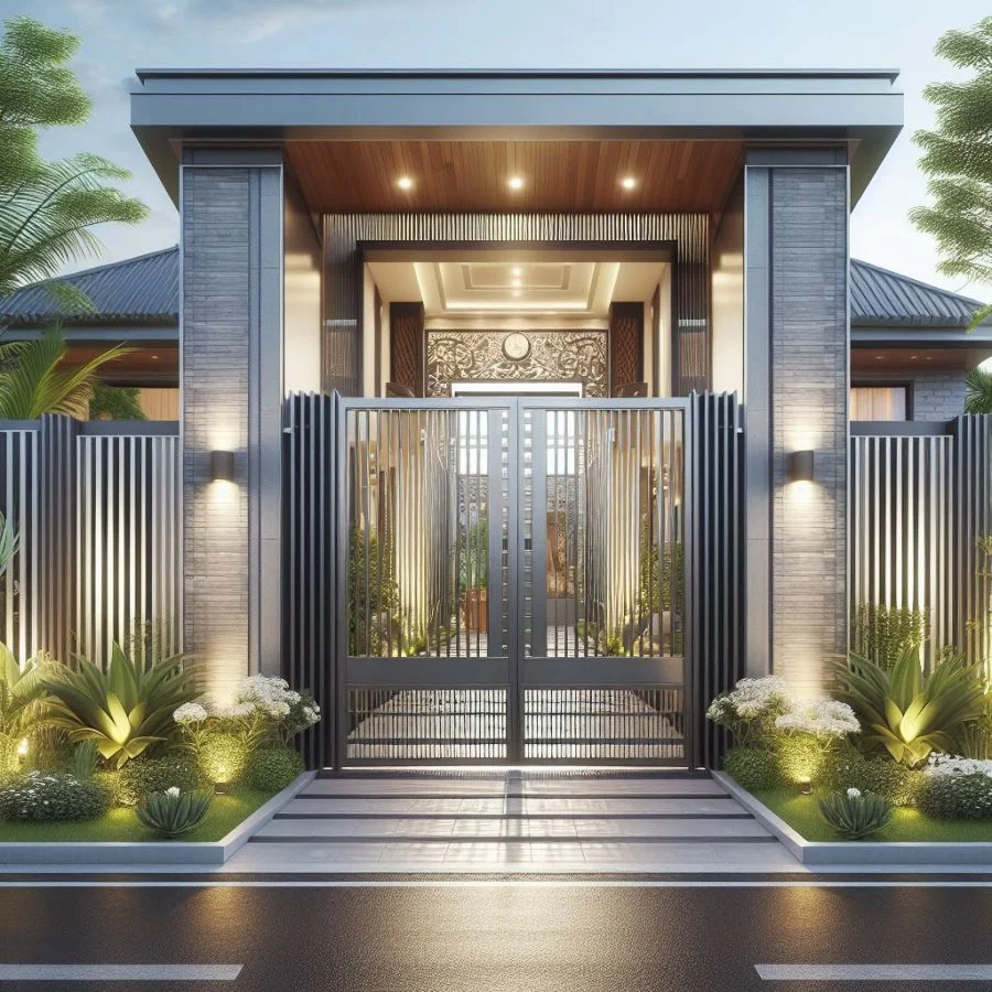 50+ Amazing Modern House Gate Designs First impression of a house is it gate design. Modern home gate designs play a crucial role in enhancing the aesthetic appeal and security of a property. Home gate design makes a statement about the homeowner's style and taste. In this article, we will explore the world of modern gate design home, covering various aspects such as types, factors to consider, design ideas, and maintenance tips. gate designs