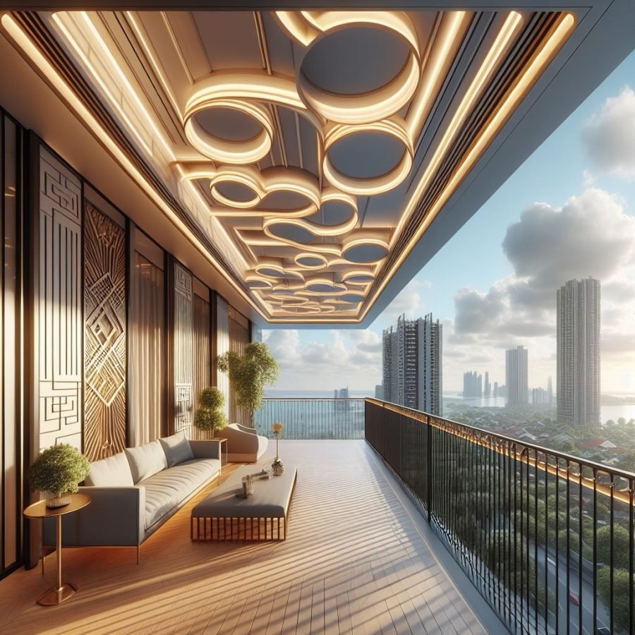 50+ Amazing Balcony Designs: Elevating Your Outdoor Space Modern Balcony Ceiling