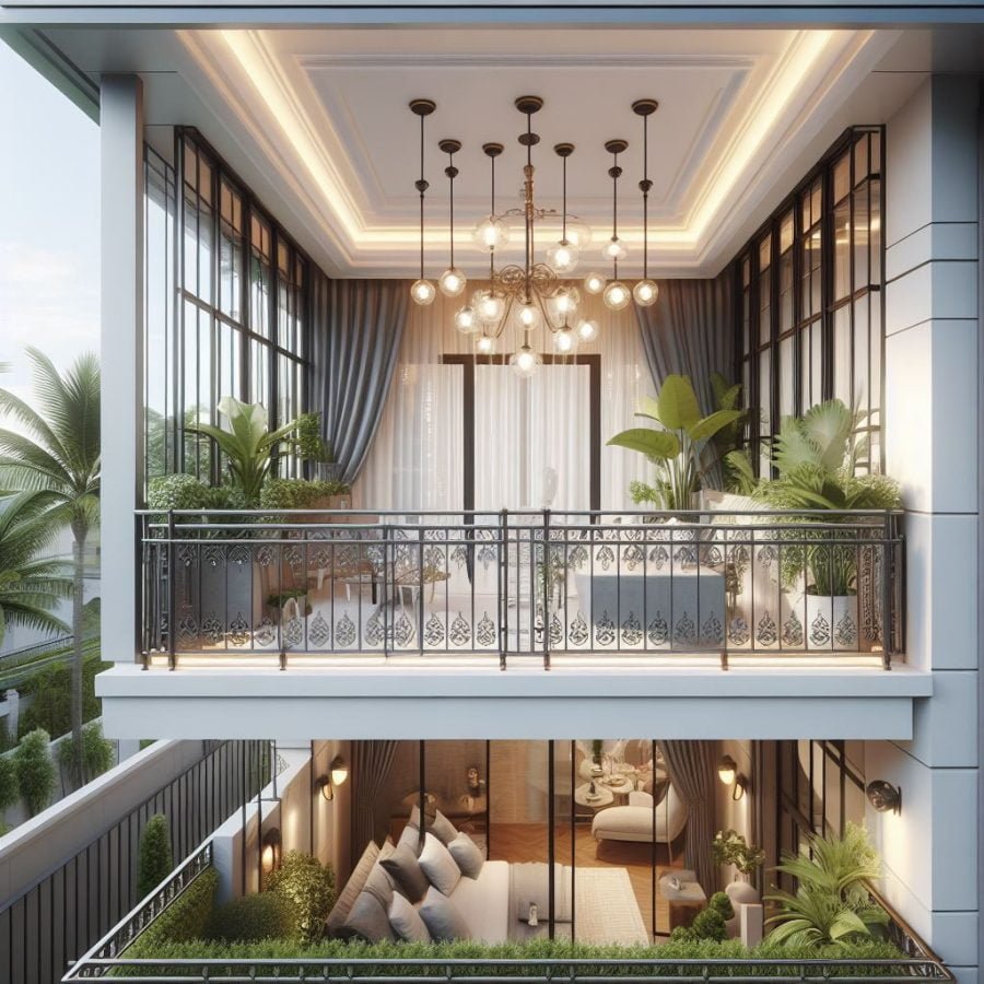 50+ Amazing Balcony Designs: Elevating Your Outdoor Space front balcony design