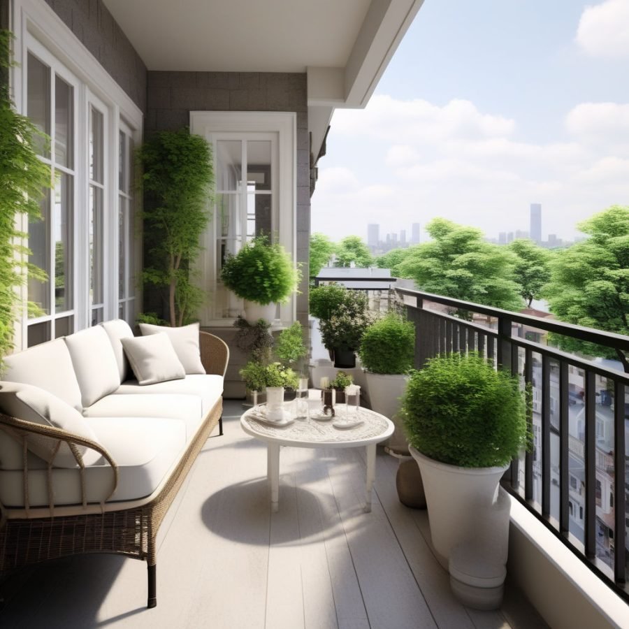 50+ Amazing Balcony Designs: Elevating Your Outdoor Space modern iron railing design for balcony