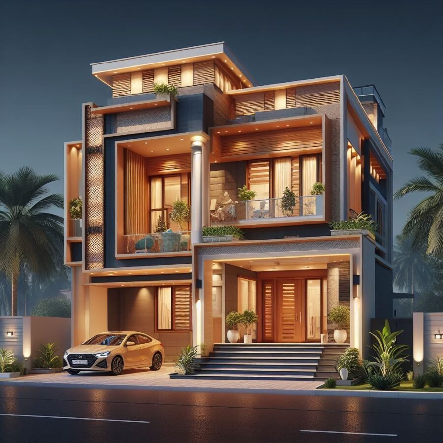 50+ Amazing House Design Elevation Modern House Design Front Elevation