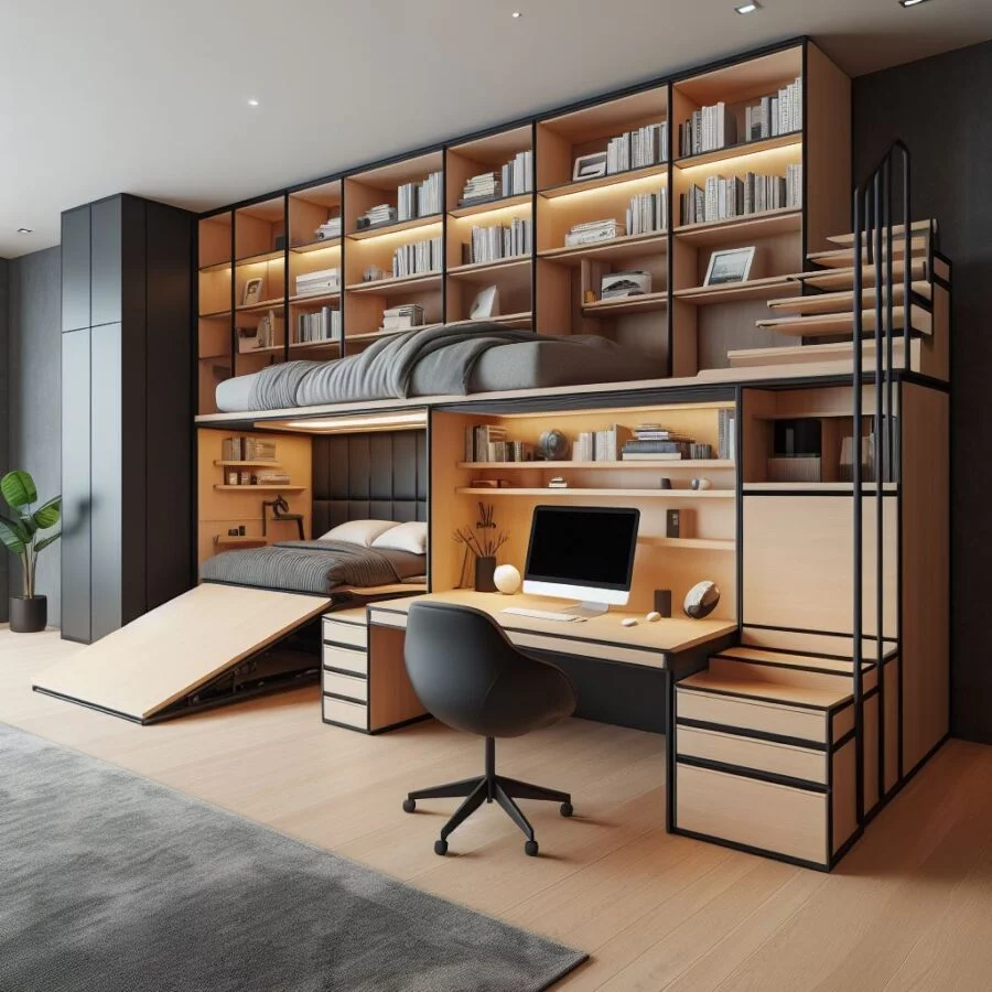 50+ Efficient Home Office Design Ideas home office minimalist design
