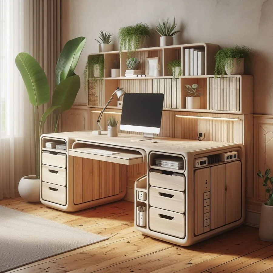 50+ Efficient Home Office Design Ideas home office accessories ideas