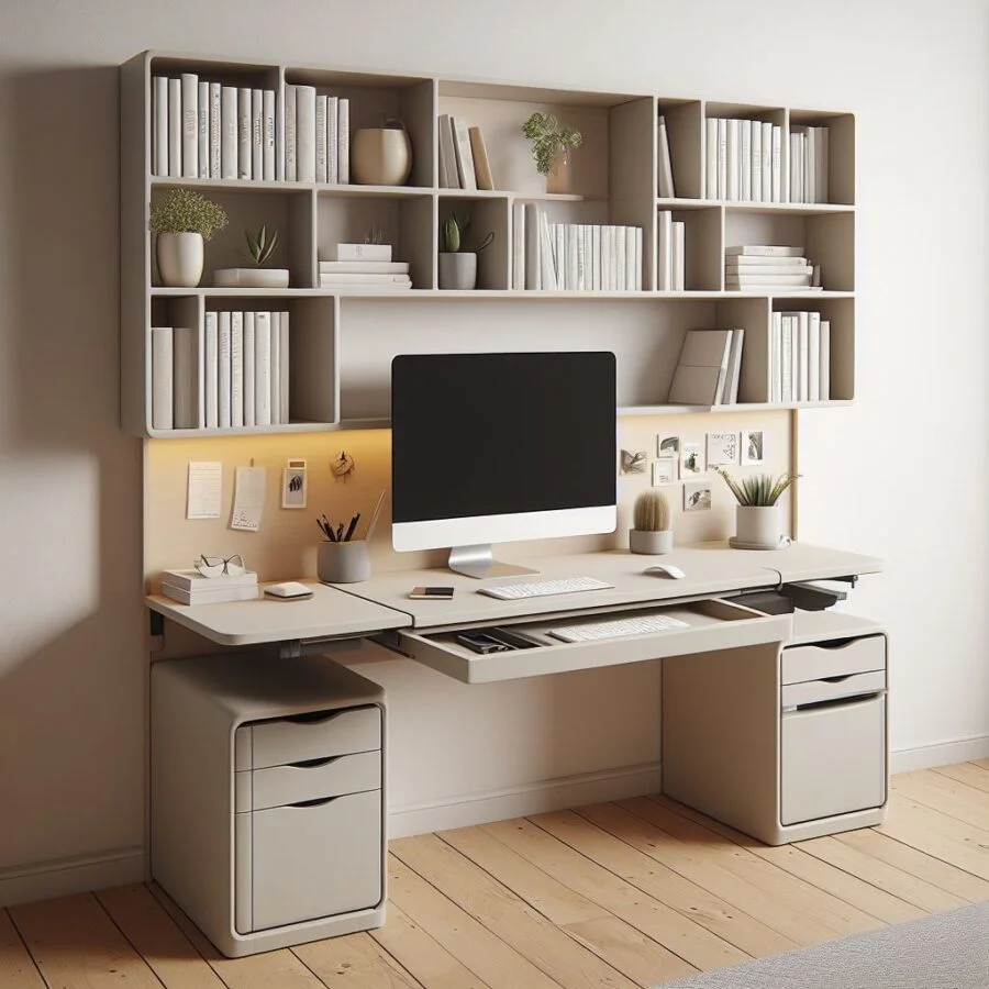 50+ Efficient Home Office Design Ideas home office design two workstations