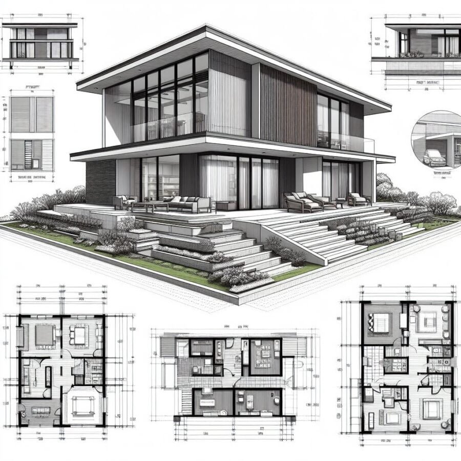 50+ Amazing House Design Elevation simple home design in village