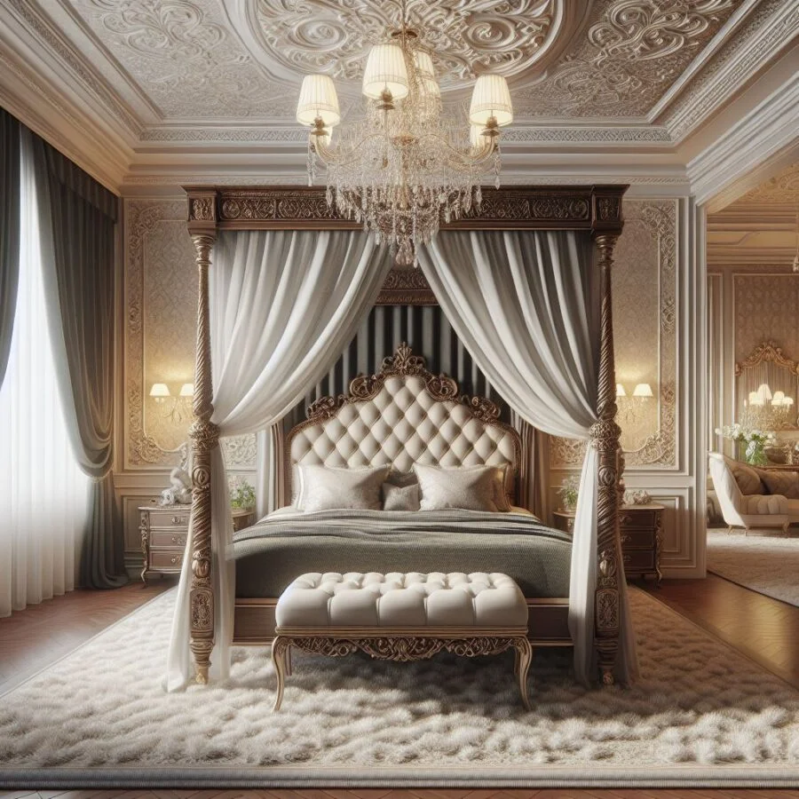 50+ Amazing Bed Designs king size bed
