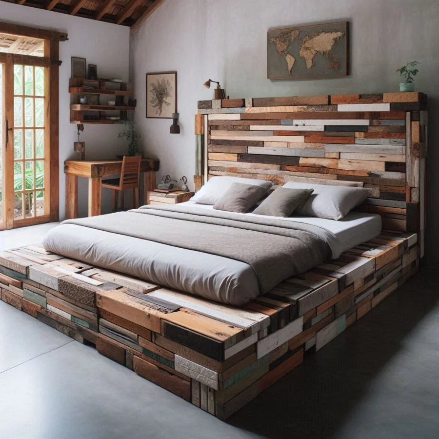 50+ Amazing Bed Designs handmade wooden bed design