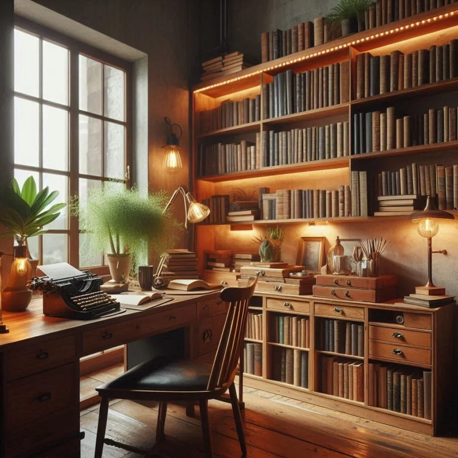 luxury modern study room design
study room decoration items