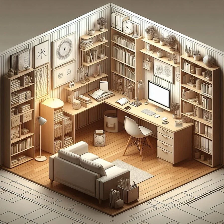 50+ Amazing Idea of Study Room Design interior study table design
study room arrangement ideas