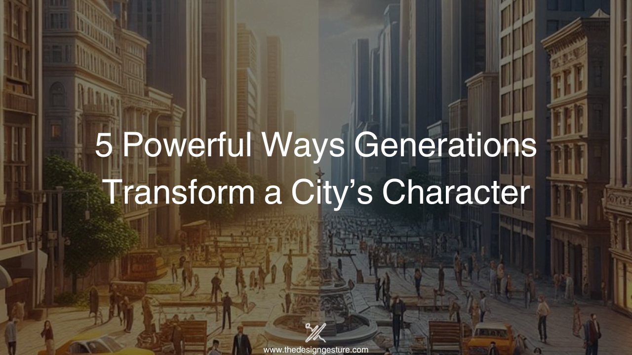 5 Powerful Ways Generations Transform a City’s Character