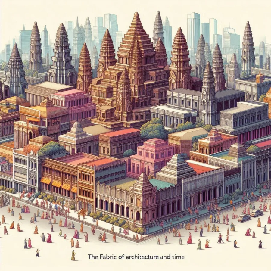 Change in architecture over time, Fabric of Architecture and Time , 