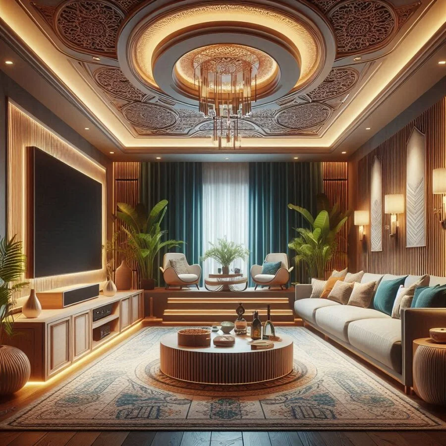 DIY home theatre setup
Home theatre room layout
