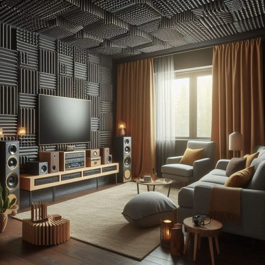 Home theatre wall art
Smart home theatre integration
