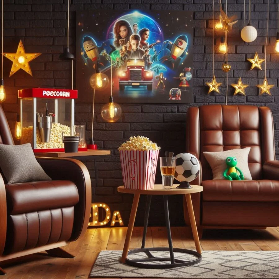 Home theatre space optimization
Home theatre design for apartments
