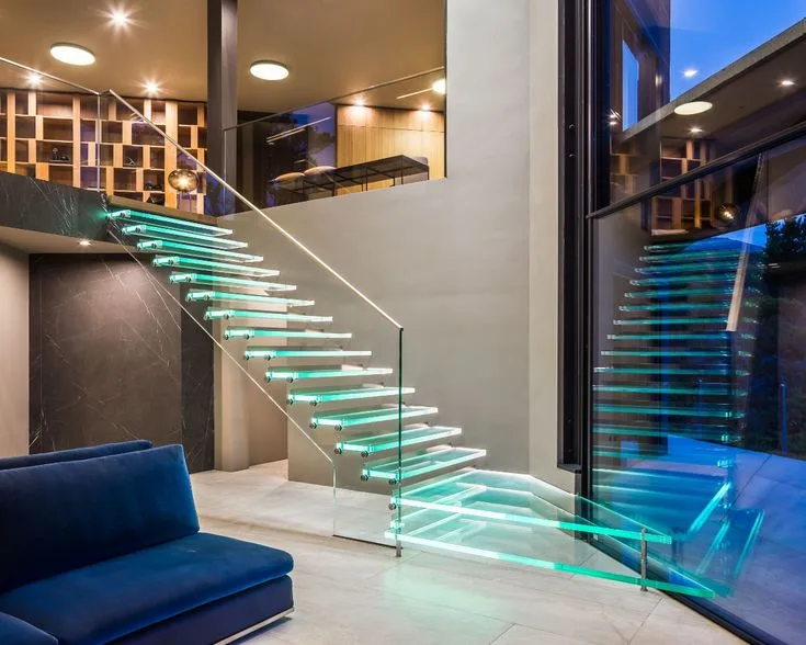 stair down design
